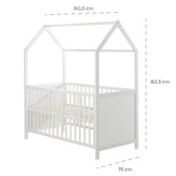 roba® Babybett Hausbett 70 x 140 günstig online kaufen