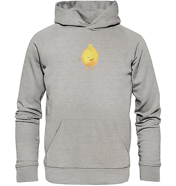 Mr. & Mrs. Panda Hoodie Beste Freunde Zitrone Größe M - Heather Grey - Gesc günstig online kaufen
