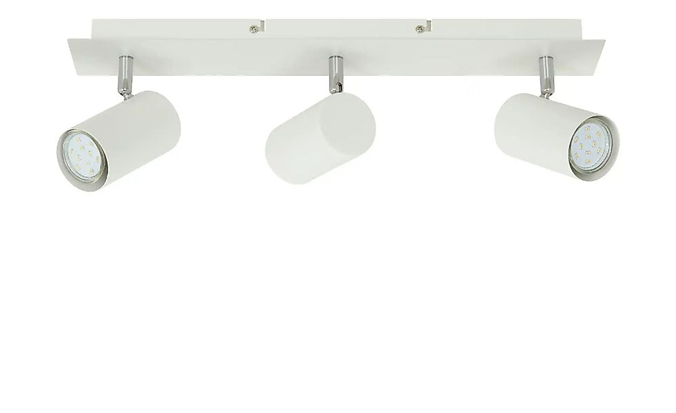 Trio Deckenspot  3-flammig  weiß   ¦ weiß ¦ Maße (cm): B: 48 H: 15 T: 9.0 L günstig online kaufen