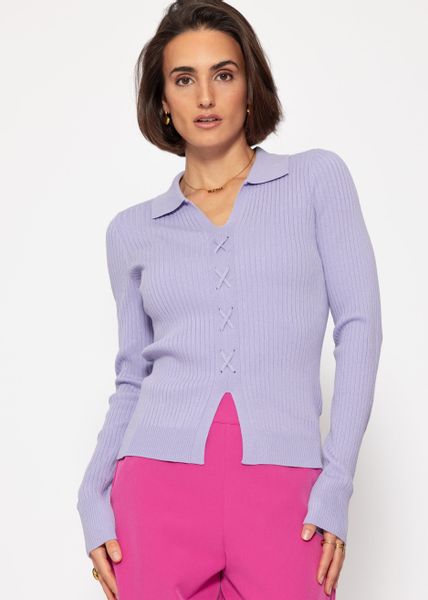 SASSYCLASSY Langarmshirt Geripptes Langarmshirt Damen mit günstig online kaufen