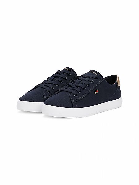 Tommy Hilfiger VULC CANVAS LACE UP SNEAKER Plateausneaker, Freizeitschuh, H günstig online kaufen