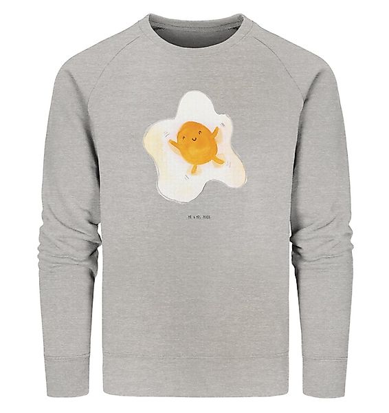 Mr. & Mrs. Panda Longpullover Spiegelei Ei Größe M - Heather Grey - Geschen günstig online kaufen