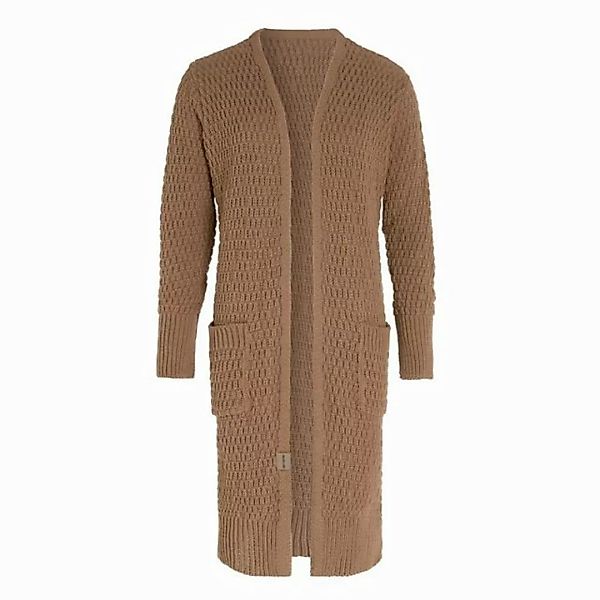 Knit Factory Strickjacke Jaida Strickjacken 36/38 Glatt Beige (1-tlg) moder günstig online kaufen