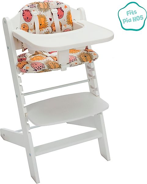 Fillikid Kinder-Sitzauflage "Löwe", für Hochstuhl Pia günstig online kaufen