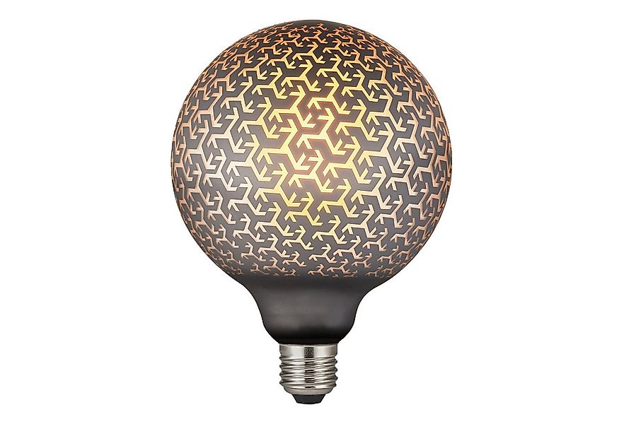 Nordlux LED-Leuchtmittel Deco E27 G125 Pattern Dimmbar 1800K 100Lm Globe La günstig online kaufen