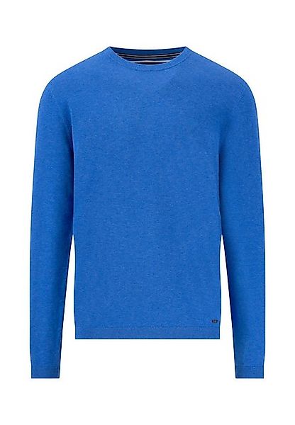 FYNCH-HATTON Strickpullover Fynch-Hatton Pullover Baumwolle - strong blue M günstig online kaufen