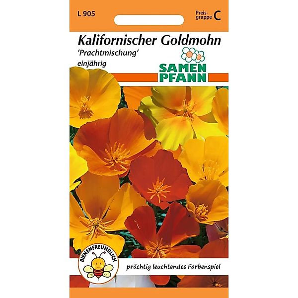 SAMEN PFANN Kalifornischer Goldmohn Prachtmischung günstig online kaufen