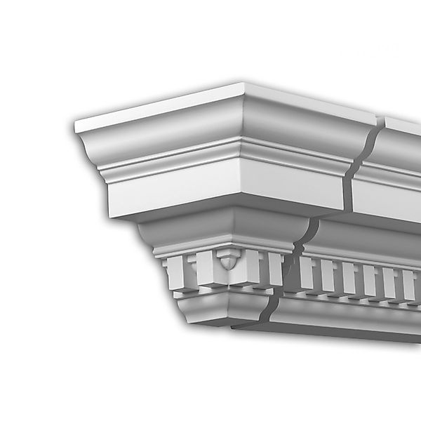 PROFHOME 432232 Stirnelement Fassadenstuck Zierelement Fassaden Element 19, günstig online kaufen
