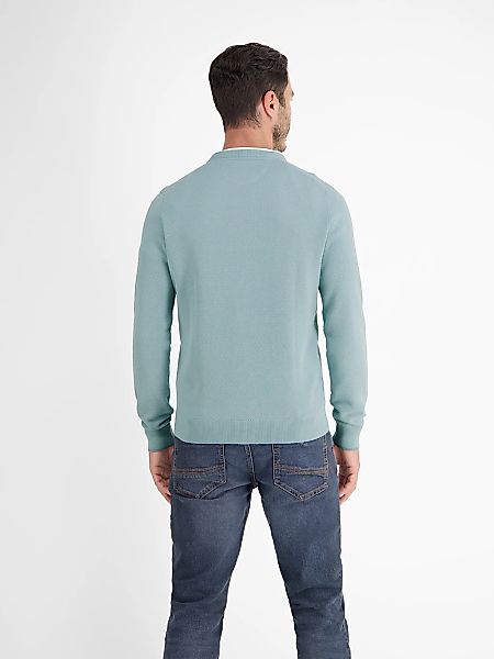 LERROS Strickpullover "LERROS Leichter Strickpullover mit schmaler Rippstru günstig online kaufen