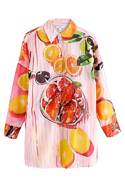 Next Strandshirt Strandkleid aus 100 % Baumwolle günstig online kaufen