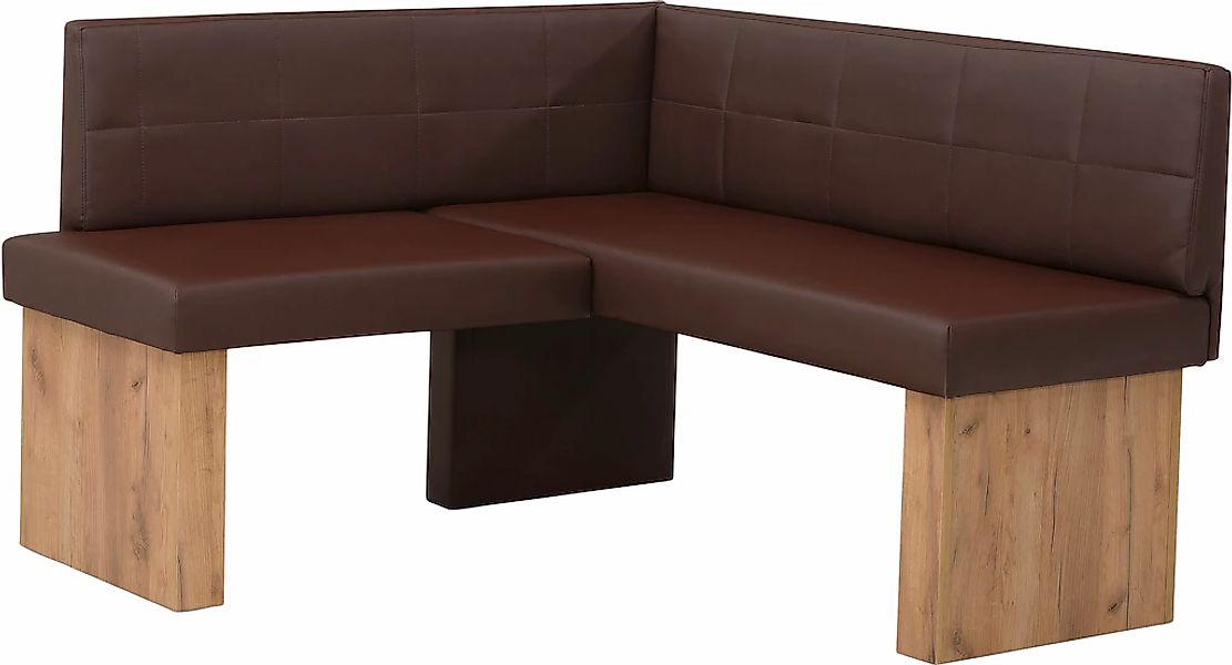 massivline&more Eckbank "Anna 2" Schenkel gleichschenkelig 130 cm günstig online kaufen