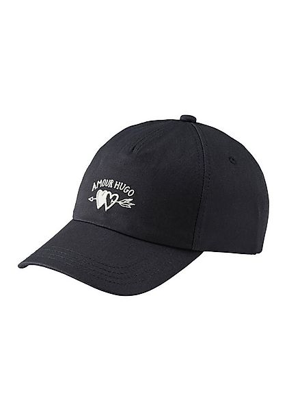 HUGO Baseball Cap Cara PE mit kontrastfarbener Stickerei günstig online kaufen