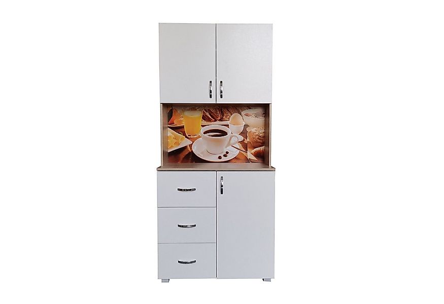 HTI-Line Küchenbuffet Küchenbuffet Blanca (Stück, 1-St., 1x Schrank Blanca, günstig online kaufen