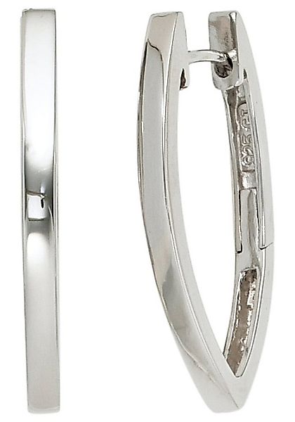 JOBO Paar Creolen, oval 925 Silber günstig online kaufen