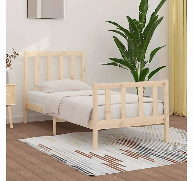 furnicato Bett Massivholzbett 90x190 cm günstig online kaufen