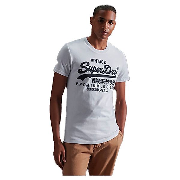 Superdry Vintage Logo Off Piste Kurzärmeliges T-shirt S Optic günstig online kaufen