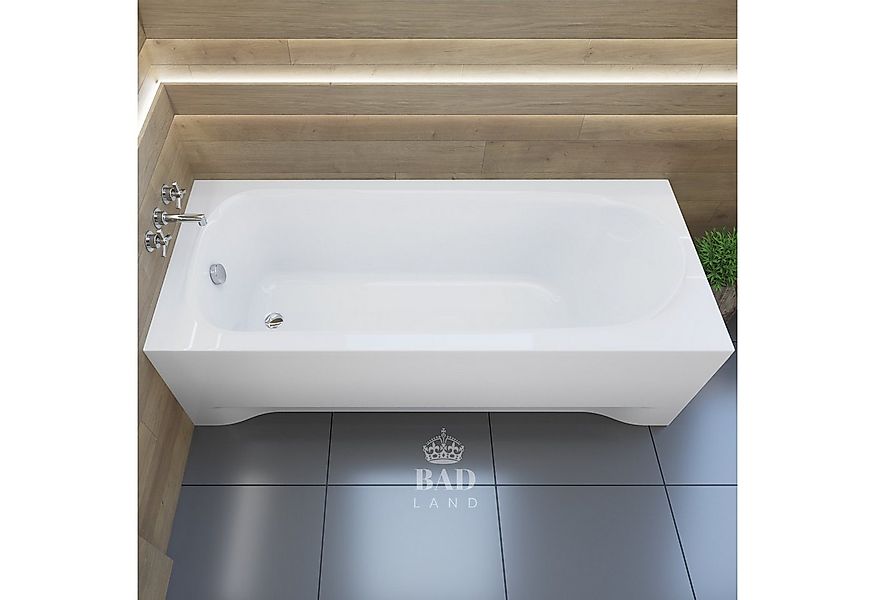 KOLMAN Badewanne Rechteck Medium 170x75, Ablaufgarnitur & Füße GRATIS günstig online kaufen