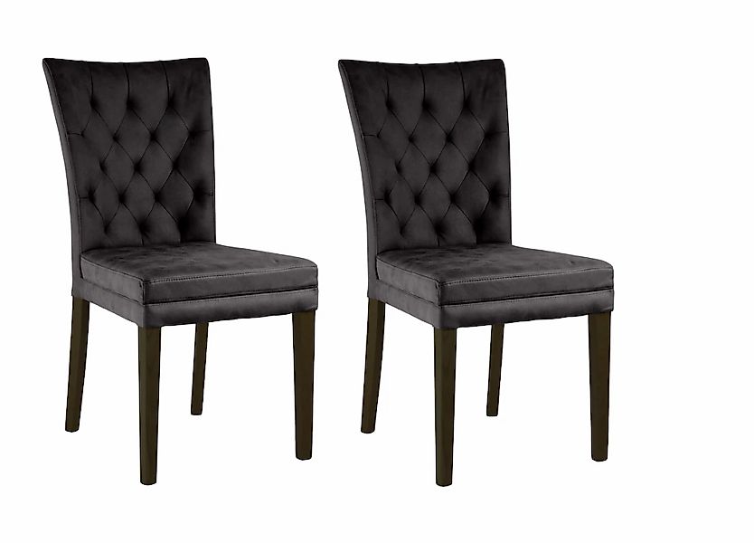 Home affaire 4-Fußstuhl "Colorado" (Set) 2 Stk.bequeme Polsterung, Gestell günstig online kaufen