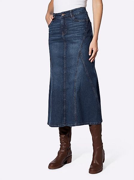 heine A-Linien-Rock Jeansrock günstig online kaufen