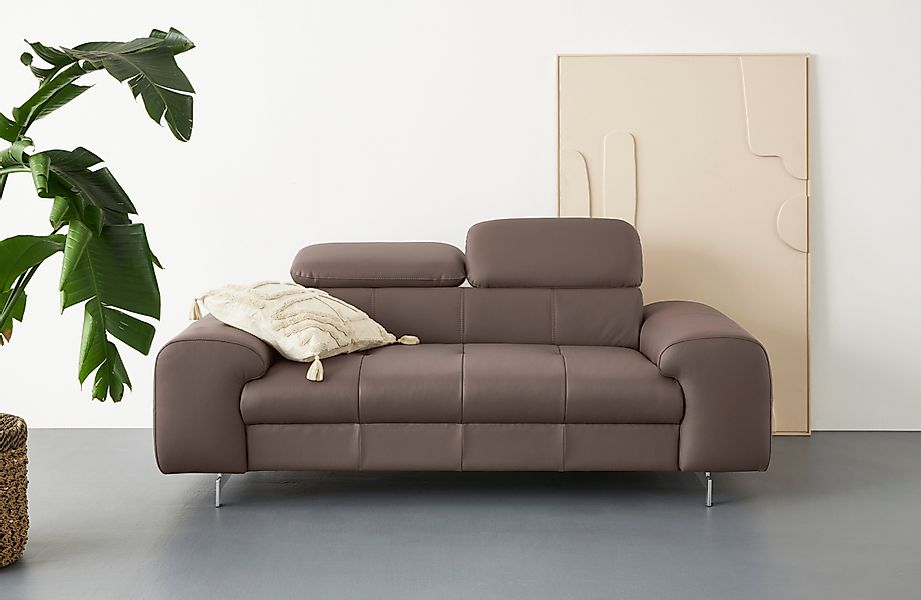 COTTA 2-Sitzer Chef, Big-Sofa mit Kopfteilverstellung, günstig online kaufen