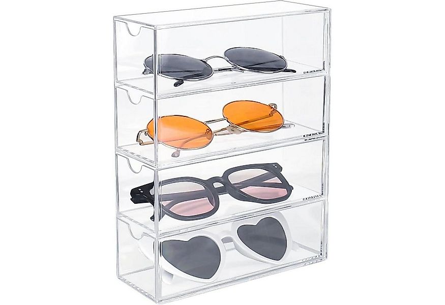 LuxusKollektion Sonnenbrille Aufbewahrungsbox Brillen Organizer Acryl Schub günstig online kaufen