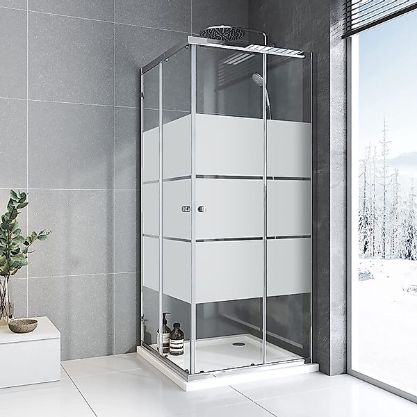 Boromal Eckdusche Duschkabine 75x90 90x75 75x75 günstig online kaufen