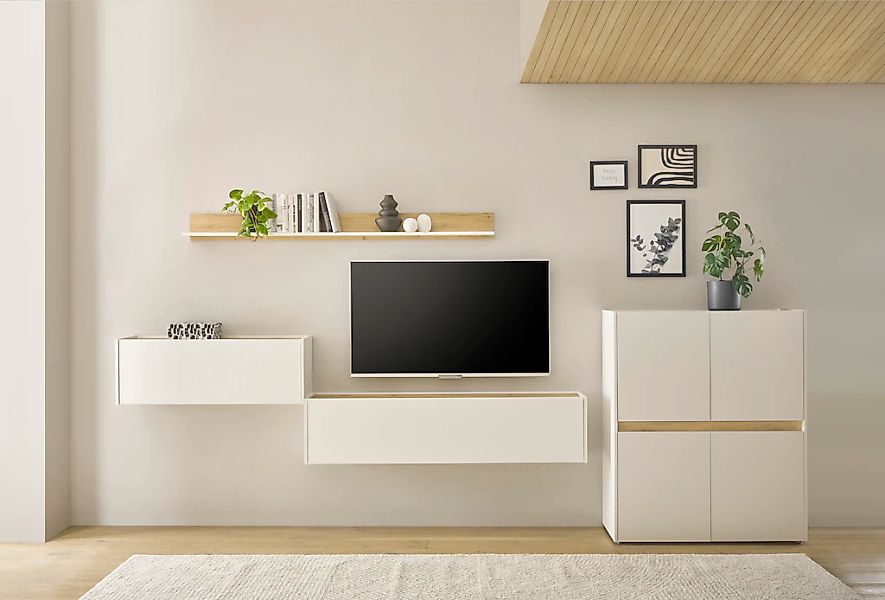 Home affaire Büromöbel-Set "CiTY/GiRON" Set, 4 Stk. tlg. Wandsekretär, Home günstig online kaufen