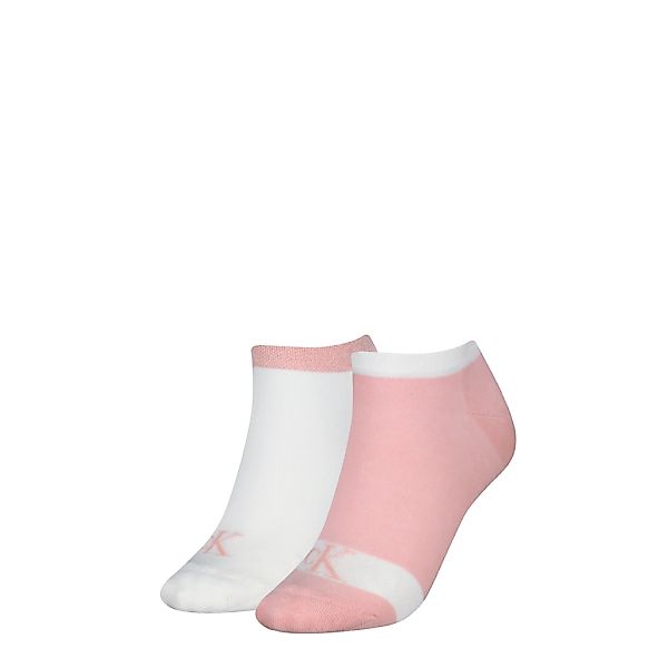Calvin Klein Jeans Sneakersocken "CKJ WOMEN SNEAKER 2P GLOSSY" 2 Paar, Mark günstig online kaufen