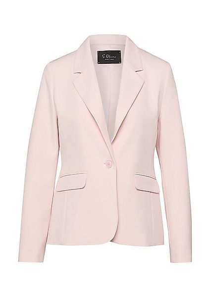 s.Oliver Jackenblazer Indoor-Blazer Eleganter Slim-Fit Blazer aus Twill mit günstig online kaufen