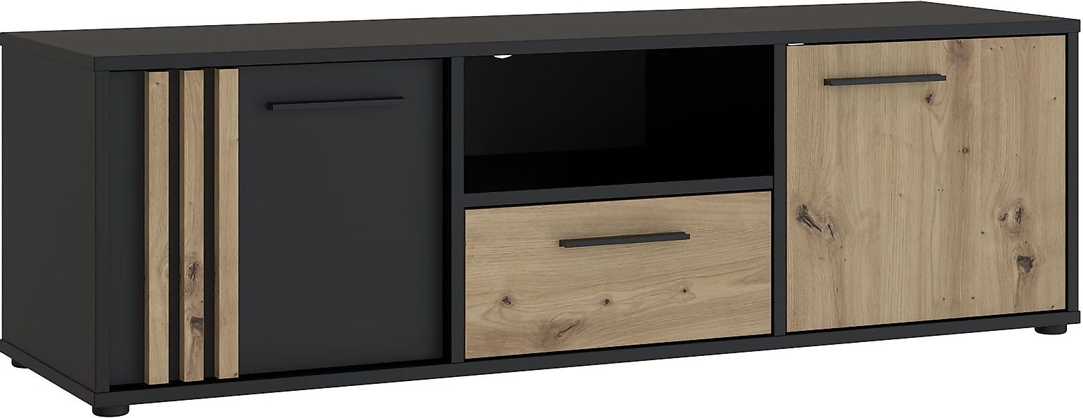 FORTE Lowboard "Cardigan TV-Board, TV-Schrank" TV-Board, 2 farbig, Stauraum günstig online kaufen
