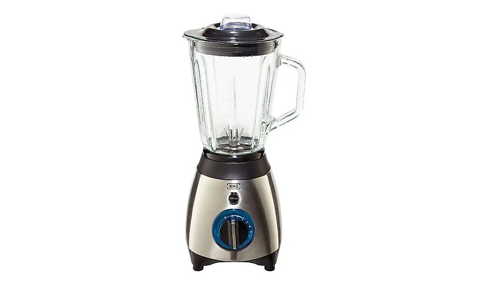 KHG Standmixer  STA-600E ¦ silber ¦ Glas,Edelstahl ¦ Maße (cm): B: 18 H: 39 günstig online kaufen