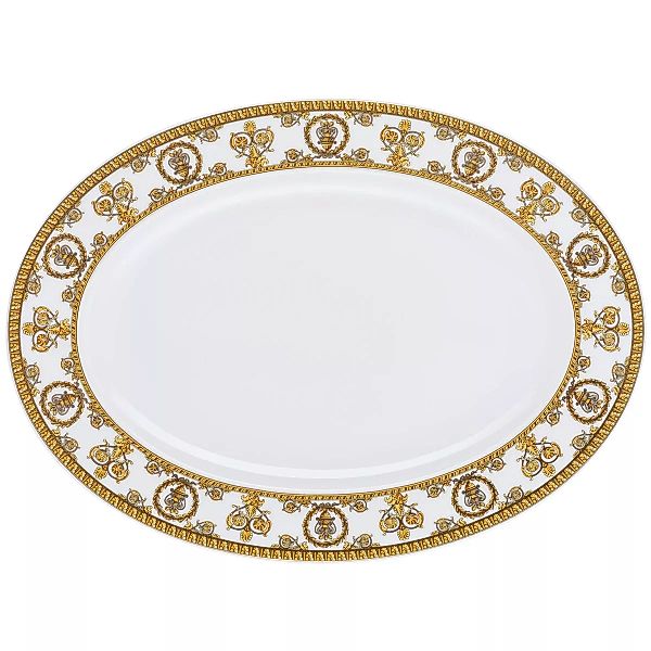 Rosenthal Versace I love Baroque - Bianco Platte 34x24,5 cm günstig online kaufen