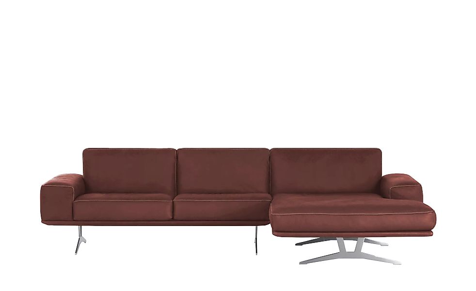 KOINOR Ecksofa  Hiero - rot - 298 cm - 80 cm - 154 cm - Polstermöbel > Sofa günstig online kaufen