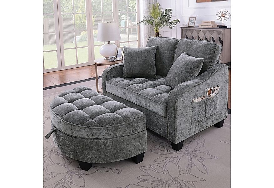 Odikalo Schlafsofa Multifunktions 2-in-1 Sofa-Bett Aufbewahrungs-Hocker Meh günstig online kaufen