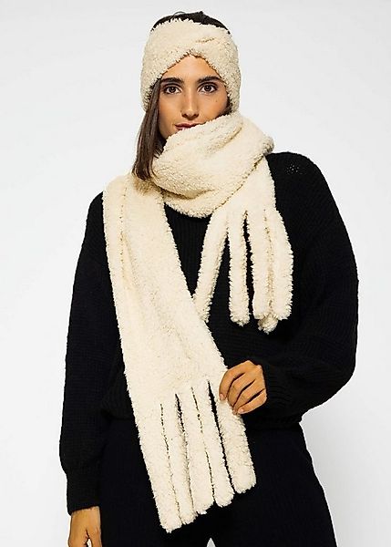 SASSYCLASSY Schal Damen Teddyfell-Schal, Warm & Flauschig Damen Schal günstig online kaufen