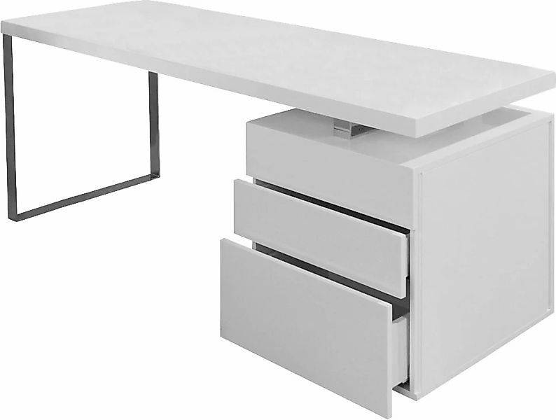 SalesFever Schreibtisch "Varberg - Arbeitsplatz Deluxe Design-Laptoptisch" günstig online kaufen