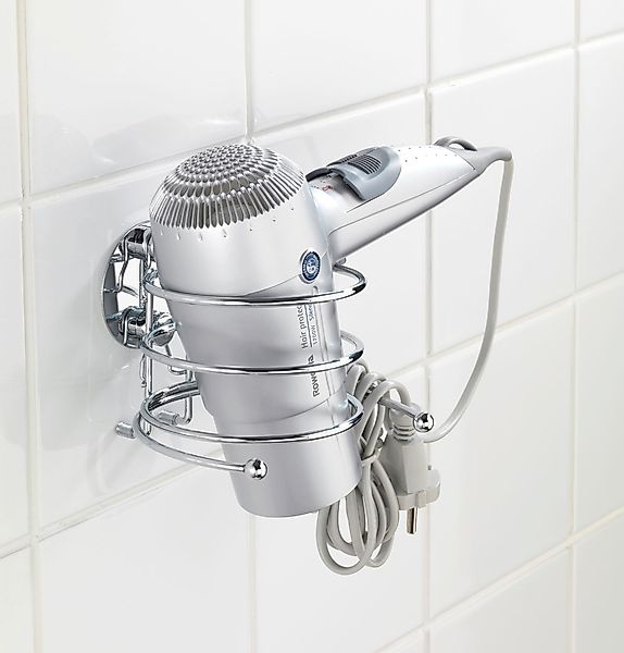 WENKO Haartrocknerhalter "Turbo-Loc", (1 St.), befestigen ohne bohren günstig online kaufen