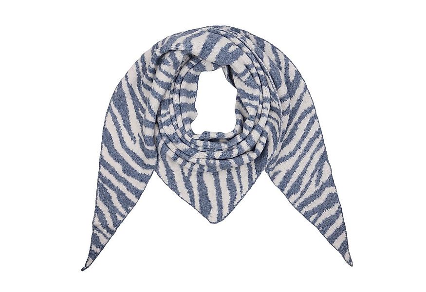 MIRROSI Dreieckstuch kuschliger und warmer Dreiecksschal Zebra Muster ca.18 günstig online kaufen