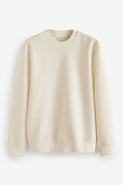 Next Sweatshirt Strukturiertes Premium Rundhalssweatshirt (1-tlg) günstig online kaufen