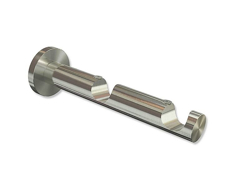 INTERDECO Gardinenstangenhalter Platon 2-läufig, für 20 mm Ø Gardinenstange günstig online kaufen