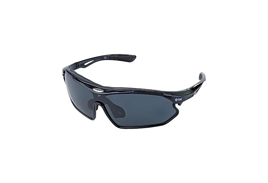 YEAZ Sportbrille SUNRAY Sport-Sonnenbrille schwarz/polarisiert, Sport-Sonne günstig online kaufen
