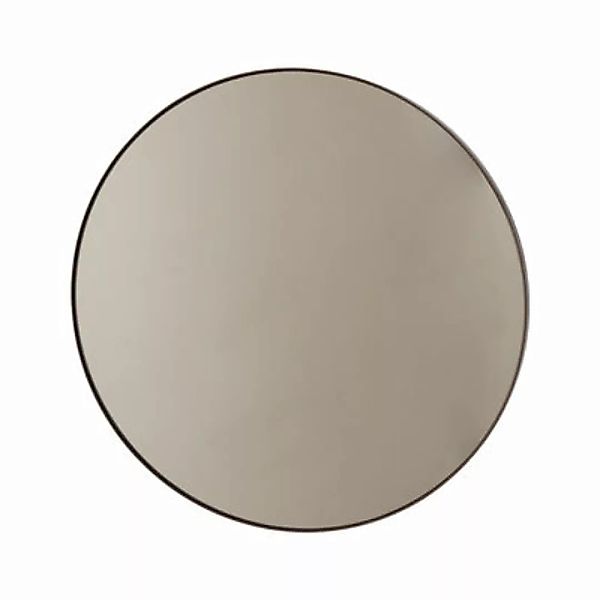 Wandspiegel Circum Small holz braun / Ø 70 cm - AYTM - Braun günstig online kaufen