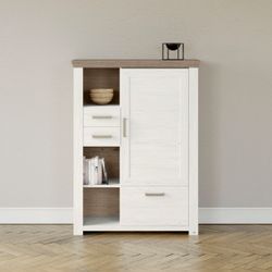 set one by Musterring Highboard "York" Typ 25 und 26, in 3 Farbvarianten, B günstig online kaufen