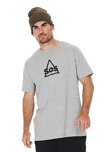 SOS Funktionsshirt "Kvitfjell" mit großem Markenlogo auf der Brust günstig online kaufen