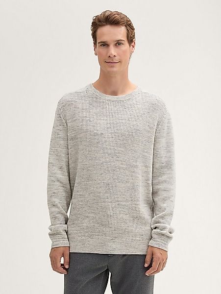 TOM TAILOR Strickpullover Pullover & Strickjacken Strickpullover mit Wollan günstig online kaufen