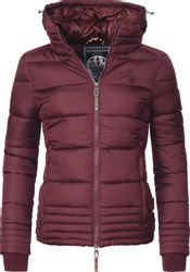 Marikoo Winterjacke "Sole" mit Kapuze modisch taillierte Damen Steppjacke f günstig online kaufen