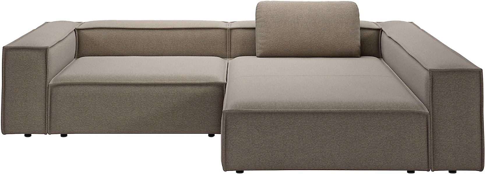 Places of Style Ecksofa "Watertown, moderne XXL L-Form, 306 cm breit", Komf günstig online kaufen