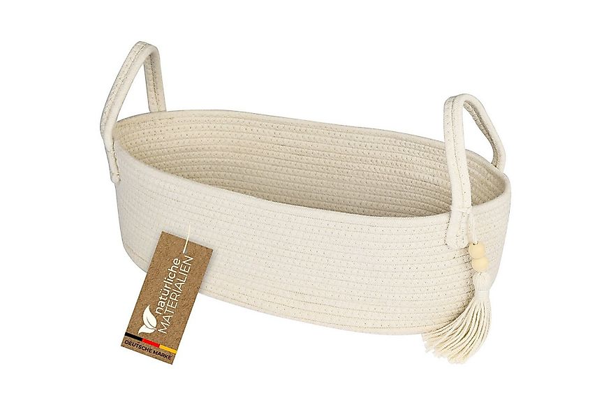 HMF Aufbewahrungskorb Aufbewahrungskorb Badezimmer, Korb für bis zu 3 Rolle günstig online kaufen