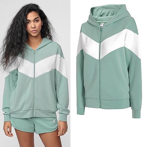 4F Trekkingjacke 4F - Damen Retro Look Sportjacke - minzgrün günstig online kaufen