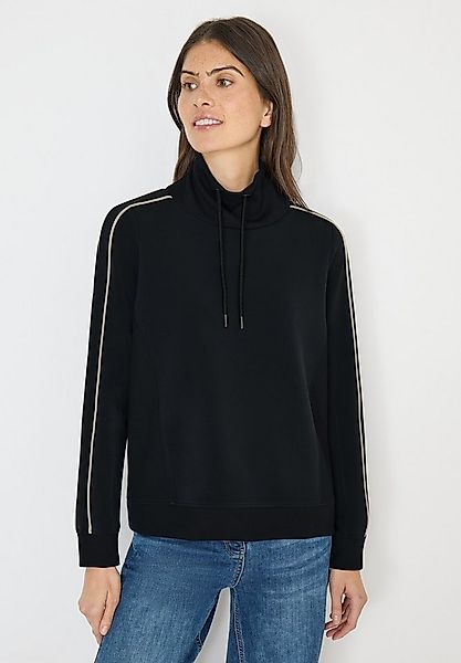 CECIL Sweatshirt mit Galon-Streifen günstig online kaufen